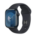 Apple Watch Series 9 (GPS + Cellular) 41mm Aluminum Case with Midnight Sport Band - S/M - MRHR3LL/A