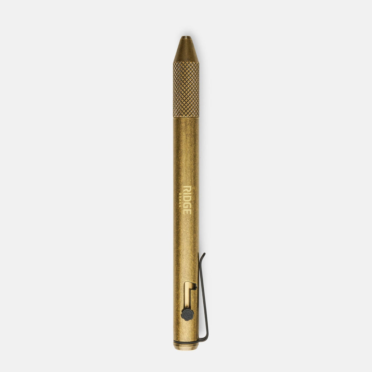 Ridge Bolt Action Pen - Brass