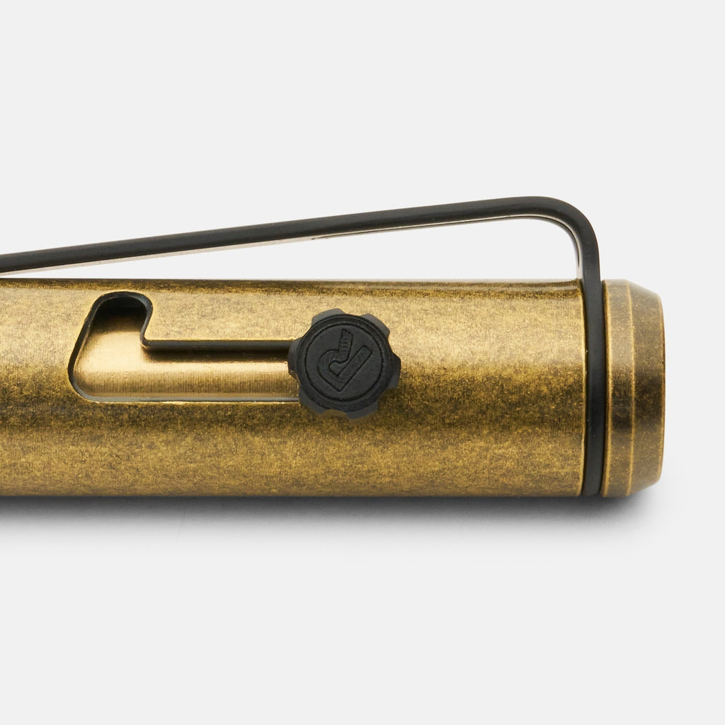 Ridge Bolt Action Pen - Brass
