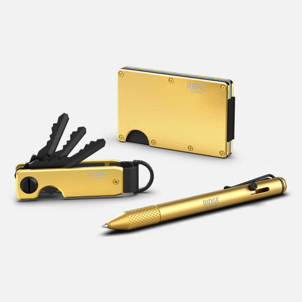 Daily Writer Kit - 24K Gold