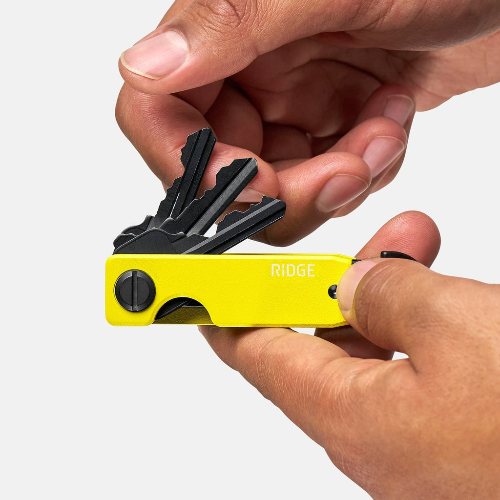Ridge KeyCase - Hyper Lime