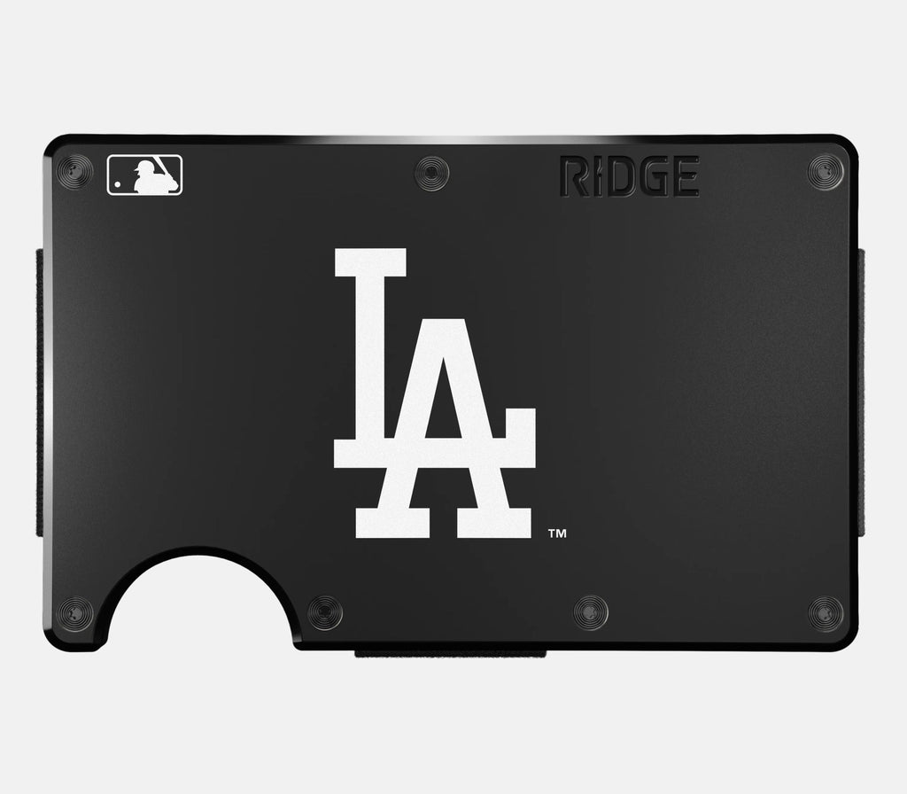 Ridge Wallet - Royal Black - Los Angeles Dodgers