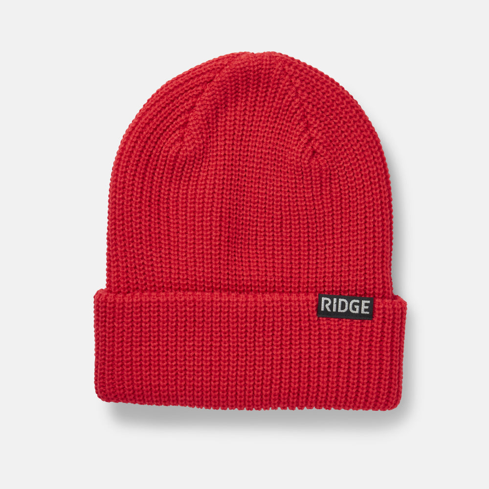 Classic Cuffed Beanie - Rodeo Red