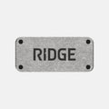 Personalized Logo Plate - Stonewashed Titanium