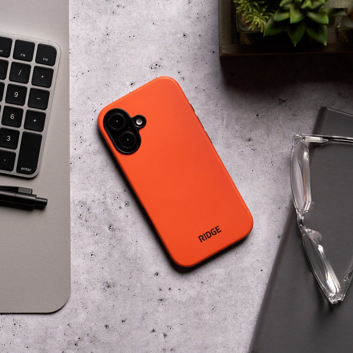 Everyday Phone Case - iPhone 16 - Basecamp Orange
